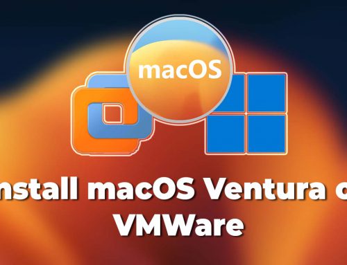 როგორ დავაყენოთ macOS-ის ბოლო Ventura ვერსია Vmware Workstation-ში?