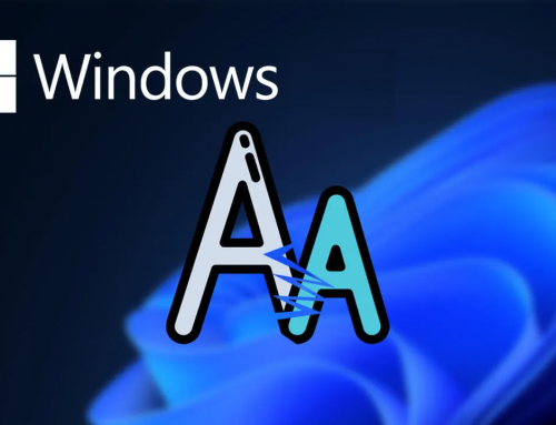 Windows არეული ფონტების გასწორების გზები