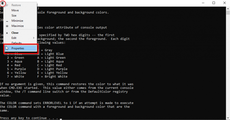 cmd фишки